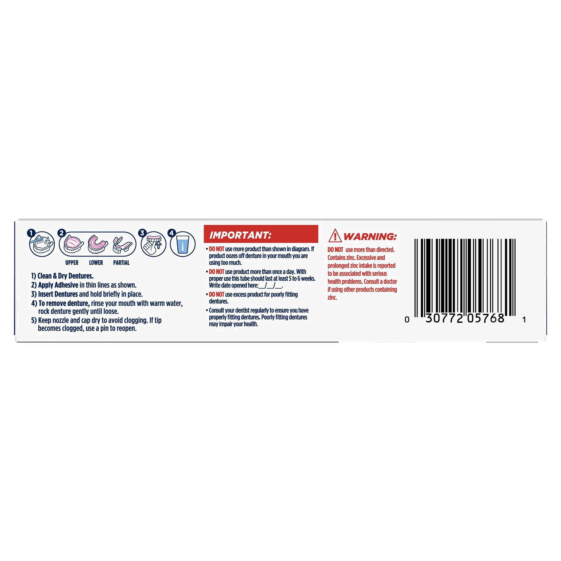 slide 69 of 72, Fixodent Professional Ultimate Denture Adhesive Cream for Full and Partial Dentures, 1.8 oz