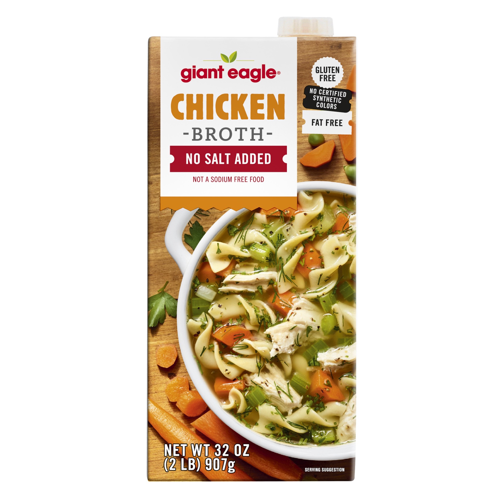 slide 1 of 1, Ge Ls Chicken Broth, 32 oz