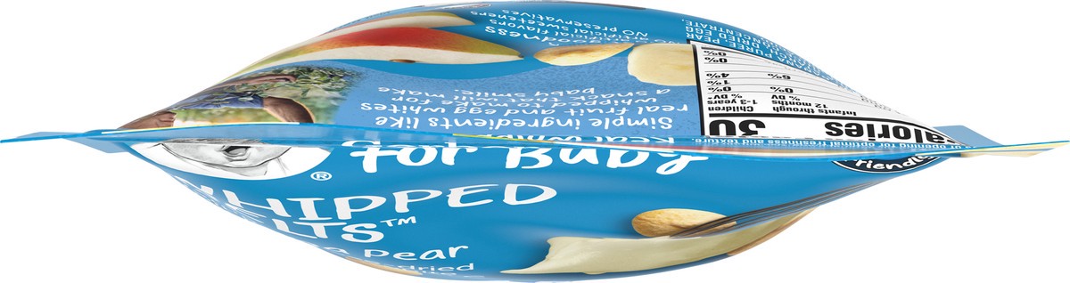 slide 7 of 9, Gerber Natural Whipped Melts Baby Snacks Banana Pear, 0.85 oz Bag, 1 oz