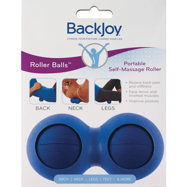 slide 1 of 1, Backjoy Roller Balls, Blue, 1 ct