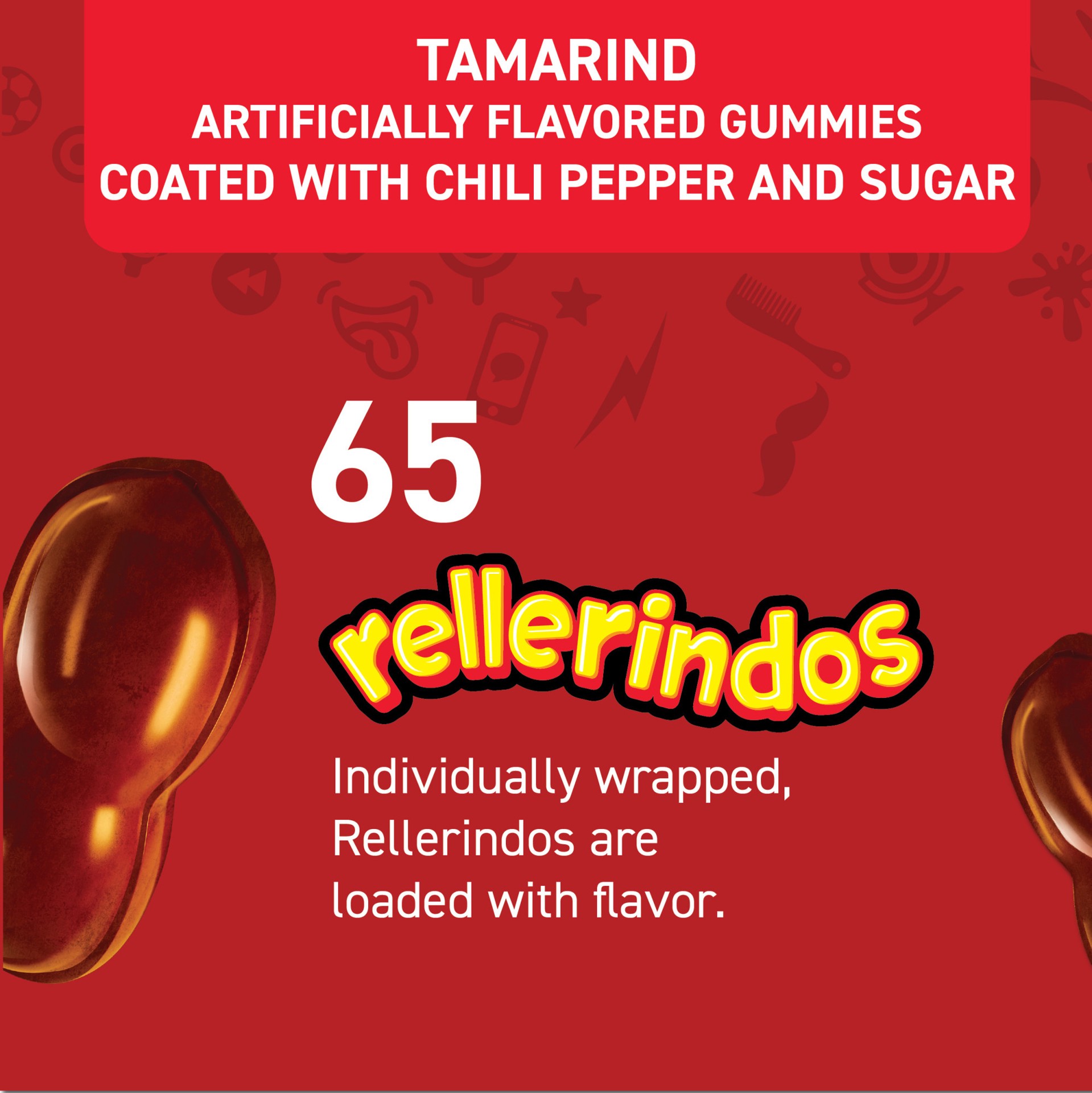 slide 3 of 5, Vero Rellerindos  Tamarind Hard Candy, 27.3 oz