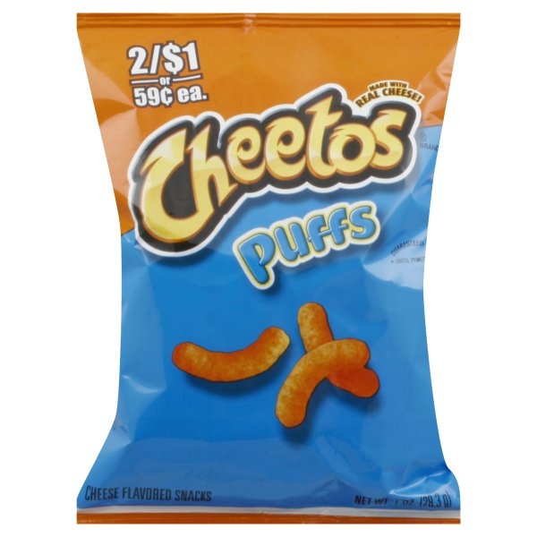 Cheetos Jumbo Puffs Cheese Flavored Snacks