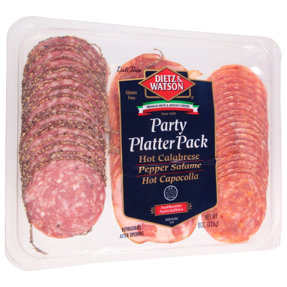 slide 3 of 9, Dietz & Watson Party Platter Pack 8 oz, 8 oz