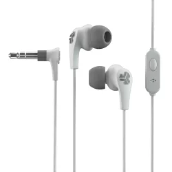 JLab Audio Jbuds Pro Wired Earbuds, White, Eprorwhtgry123