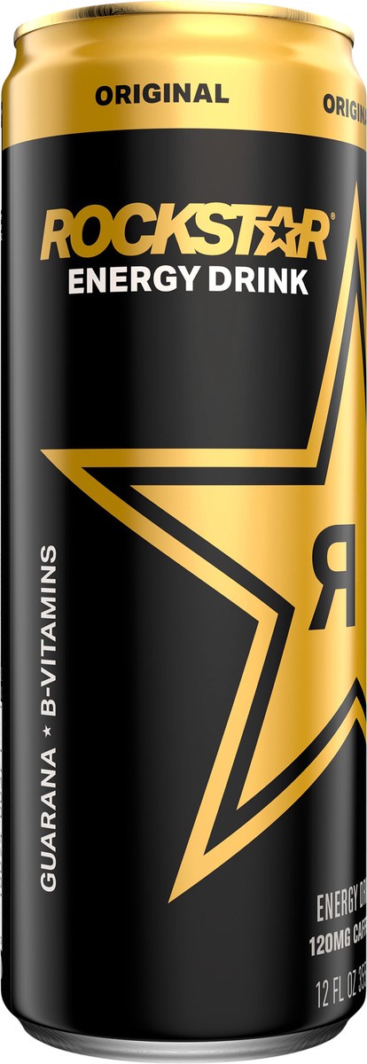 slide 5 of 7, Rockstar Energy Drink Original - 12 fl oz, 12 fl oz