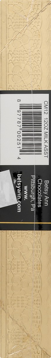 slide 11 of 12, Betsy Ann Milk Chocolate, Assorted - 12 oz, 12 oz