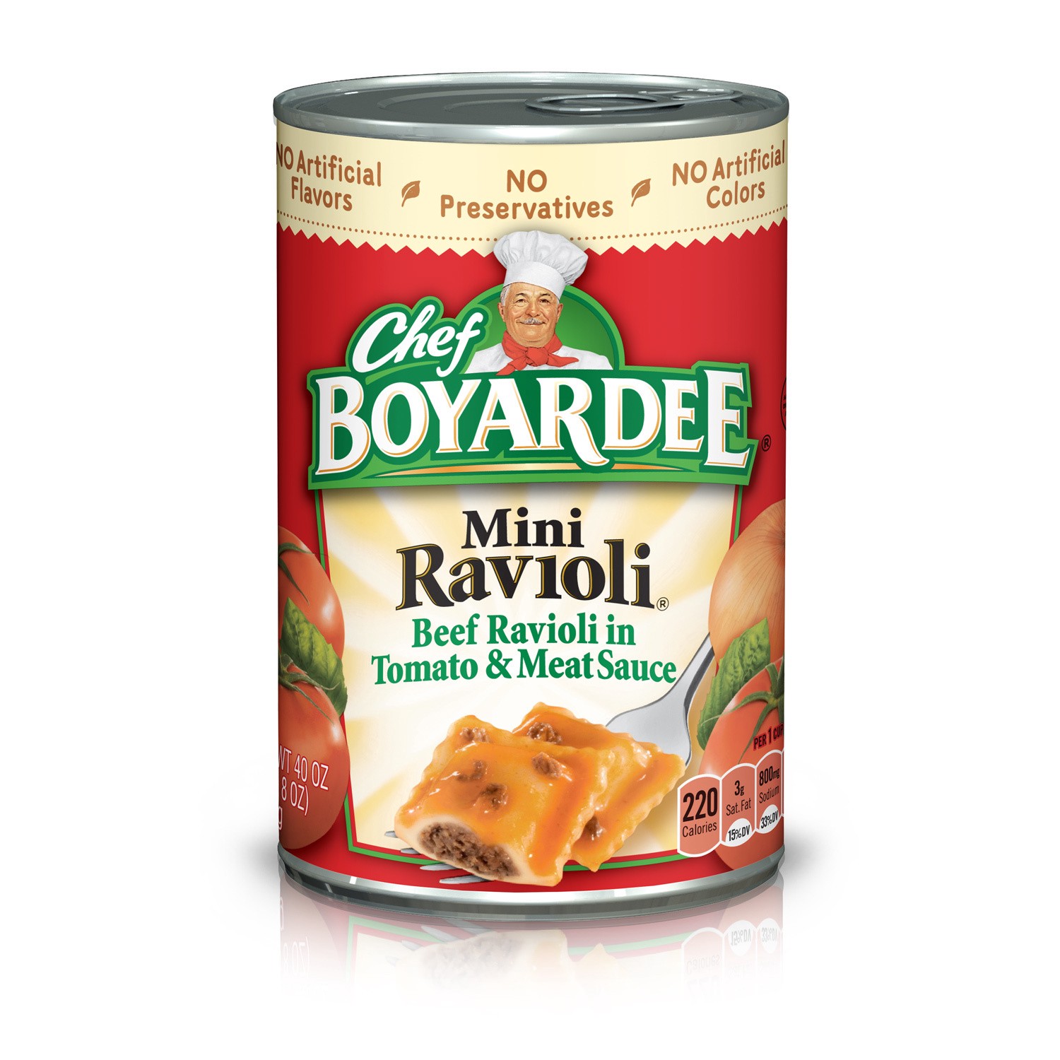 slide 1 of 5, Chef Boyardee Mini Ravioli, 40 oz, 40 oz