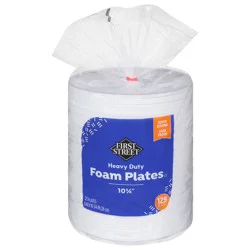 First Street 10.25 Foam Plates