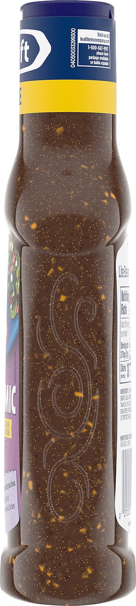 slide 4 of 9, Kraft Balsamic Vinaigrette Lite Salad Dressing, 16 fl oz Bottle, 16 fl oz