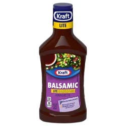 Kraft Lite Balsamic Vinaigrette\, 16 fl oz Bottle