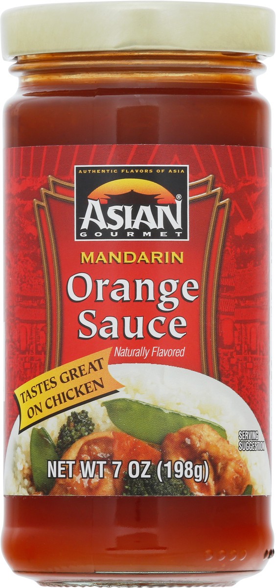 slide 5 of 12, Asian Gourmet Mandarin Orange Sauce 7 oz Jar, 7 oz