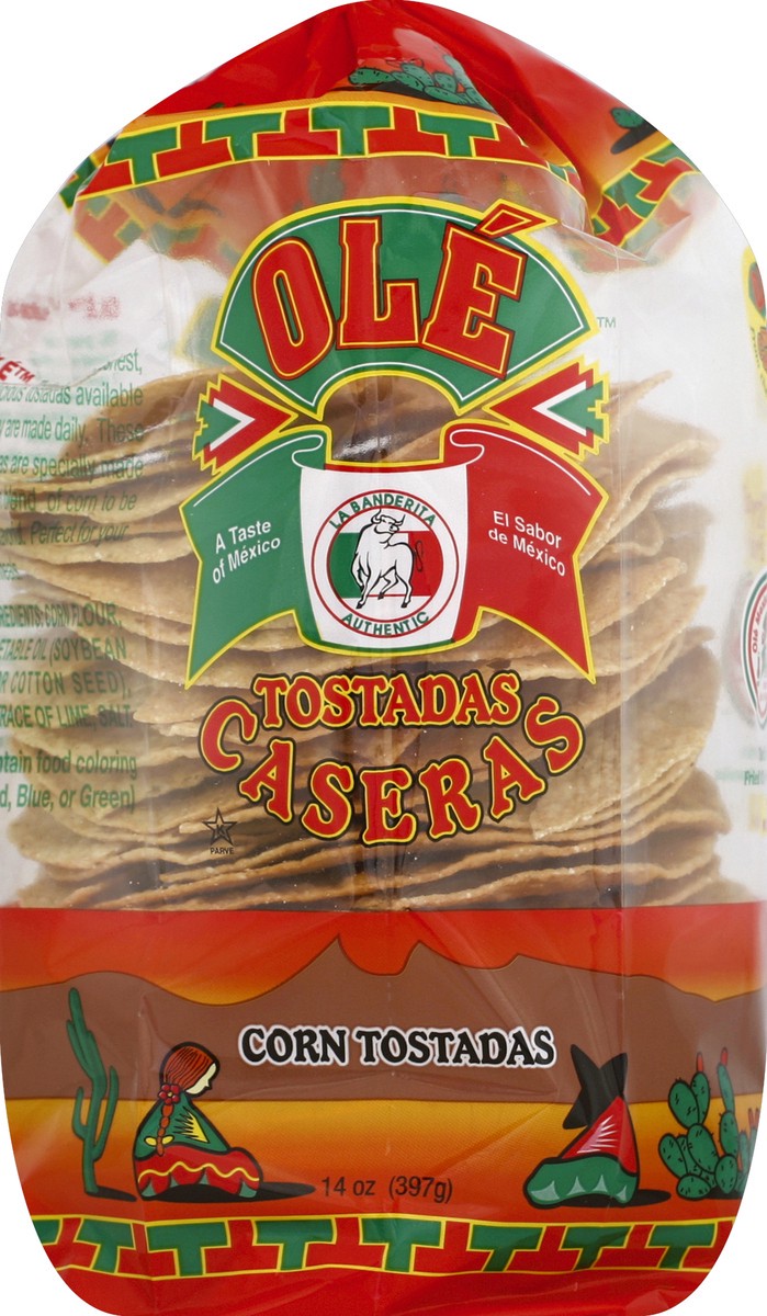 slide 5 of 5, Olé Mexican Foods Casera Tostadas, 24 ct