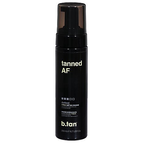 slide 1 of 1, B.tan Tanned Af Self Tan Mousse - 200 ML, 200 ml