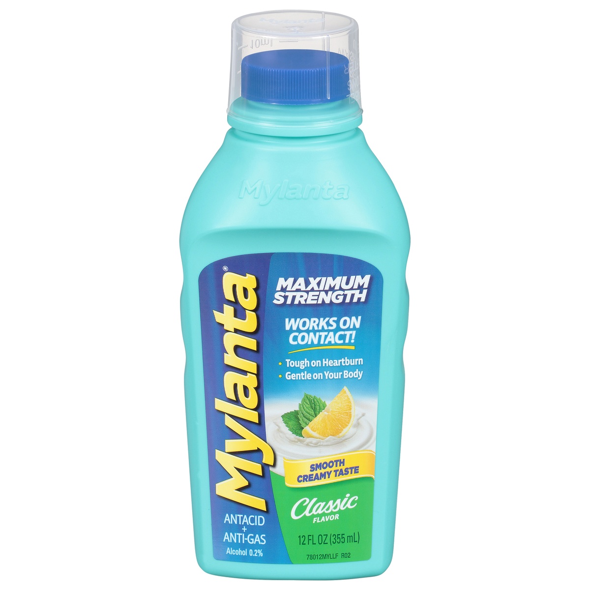 slide 1 of 1, Mylanta Maximum Strength Liquid - Classic Flavor - 12oz, 12 fl oz