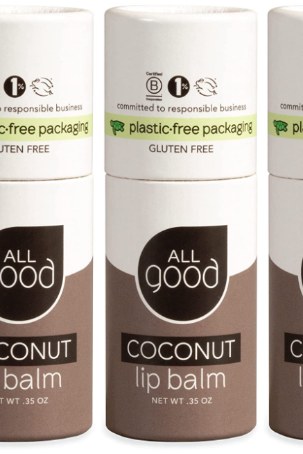 slide 1 of 1, All Good Lip Balm Coconut Organic, 1 ct