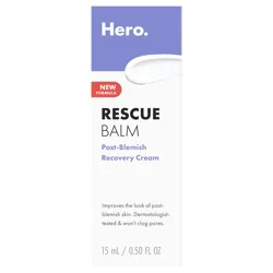 Hero Cosmetics Rescue Balm Post-Blemish Recovery Cream, 15ml