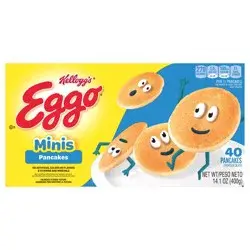 Eggo Minis Frozen Pancake Bites, Original, 14.1 oz, 40 Count, Frozen