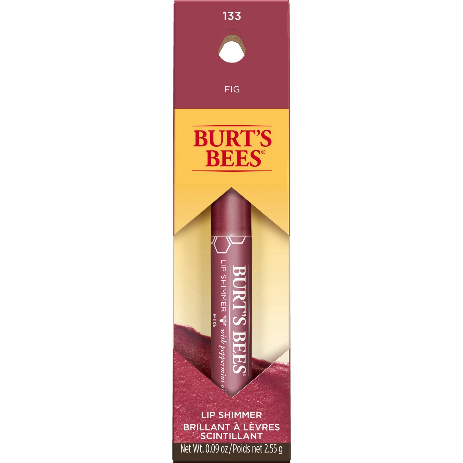 slide 6 of 13, Burt's Bees Fig 133 Lip Shimmer 0.09 oz, 0.09 oz