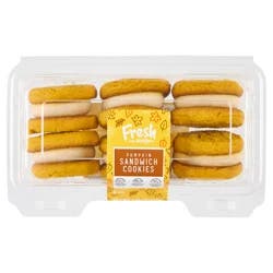 Fresh From Meijer Sandwich Cookies Pumpkin Spice 6ct