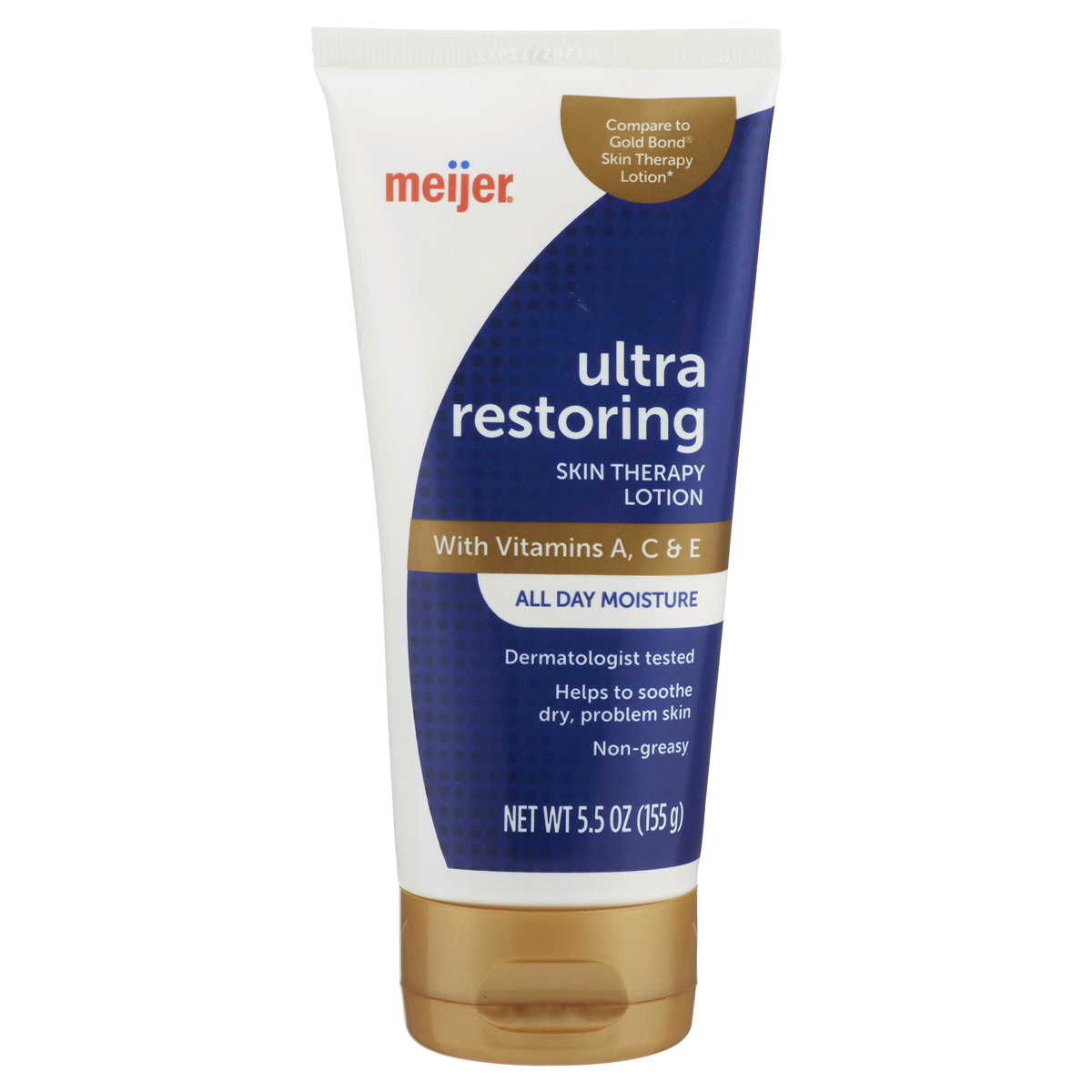 slide 1 of 5, Meijer Ultra Restoring Lotion, 5.5 oz