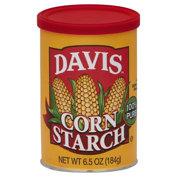 slide 1 of 1, Davis Corn Starch, 6.5 oz