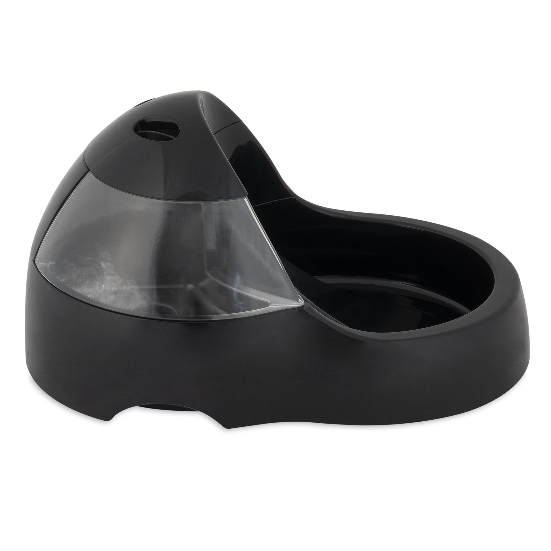slide 6 of 10, Petmate Black Deluxe Fresh Flow Purifying Pet Fountain, 1 ct