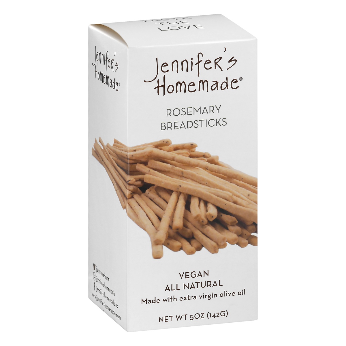 slide 2 of 10, Jennifer Homemade Breadsticks Rosemary, 5 oz
