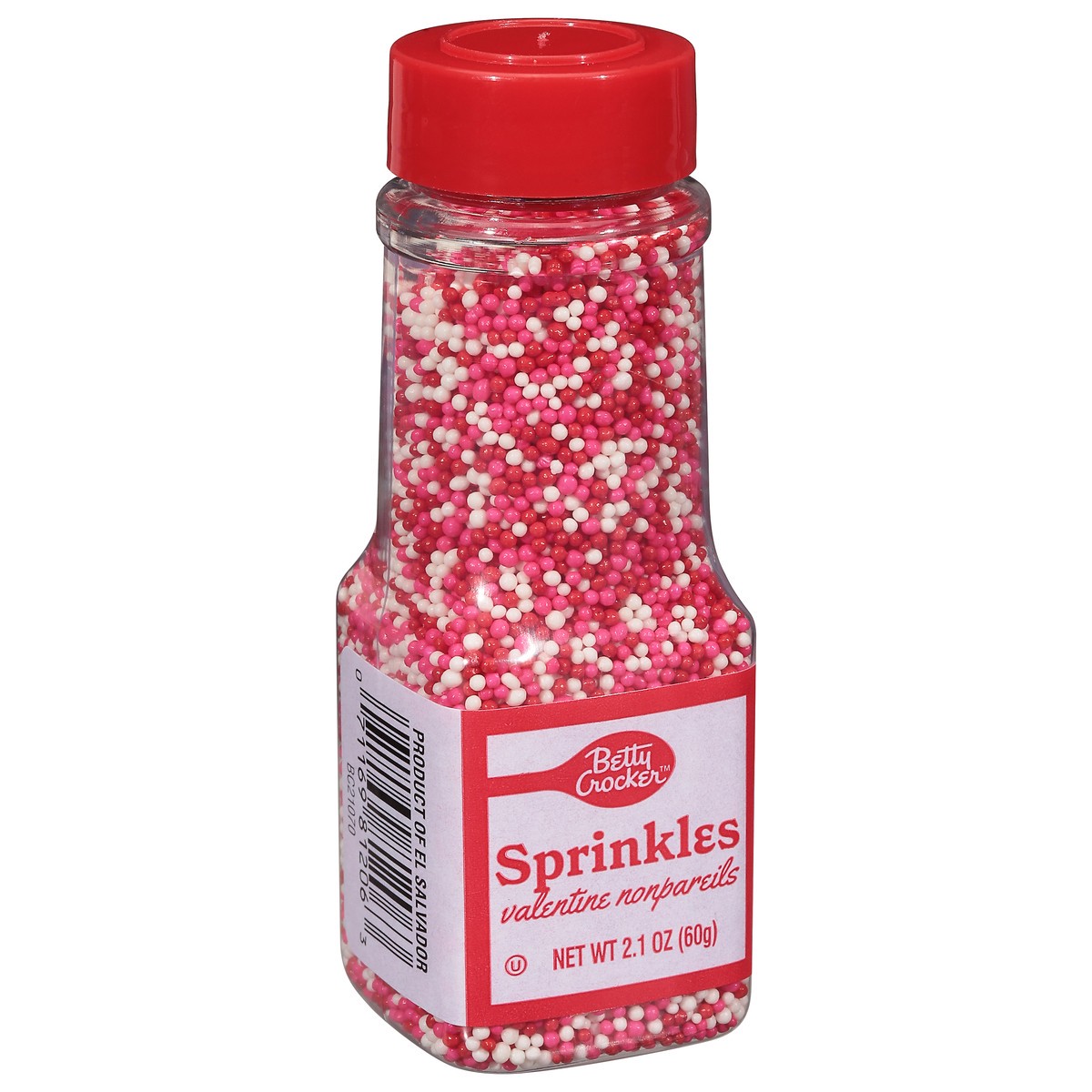 slide 2 of 9, Betty Crocker Valentine Nonpareils Decorating Decors, 2.08 oz