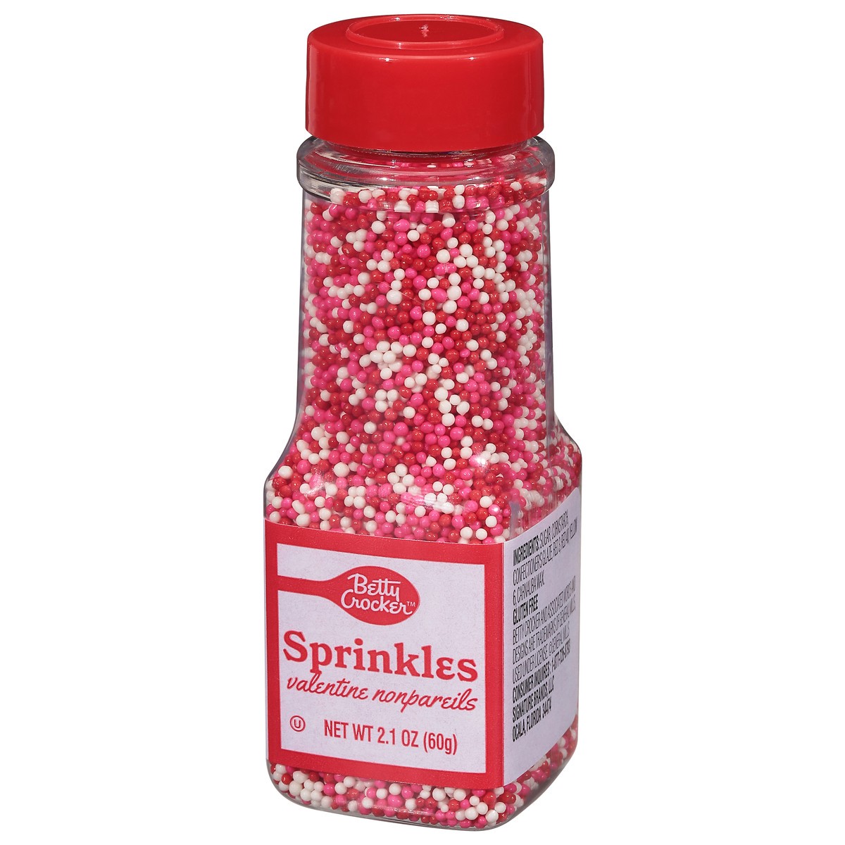 slide 3 of 9, Betty Crocker Valentine Nonpareils Decorating Decors, 2.08 oz