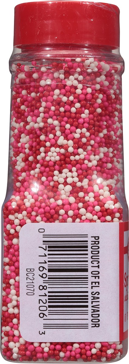 slide 7 of 9, Betty Crocker Valentine Nonpareils Decorating Decors, 2.08 oz