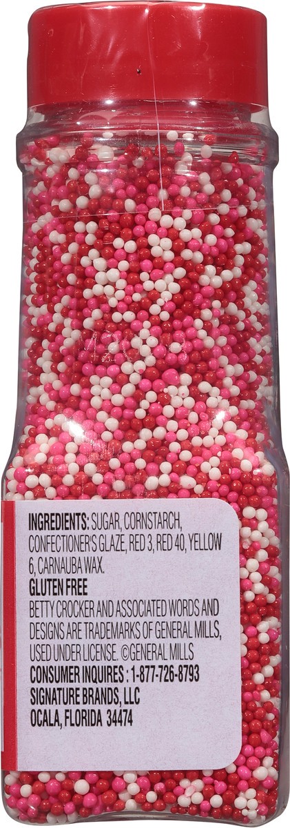 slide 8 of 9, Betty Crocker Valentine Nonpareils Decorating Decors, 2.08 oz