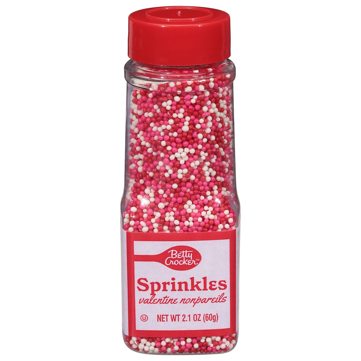 slide 1 of 9, Betty Crocker Valentine Nonpareils Decorating Decors, 2.08 oz