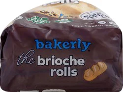 Bakerly Brioche Rolls 9.88 oz