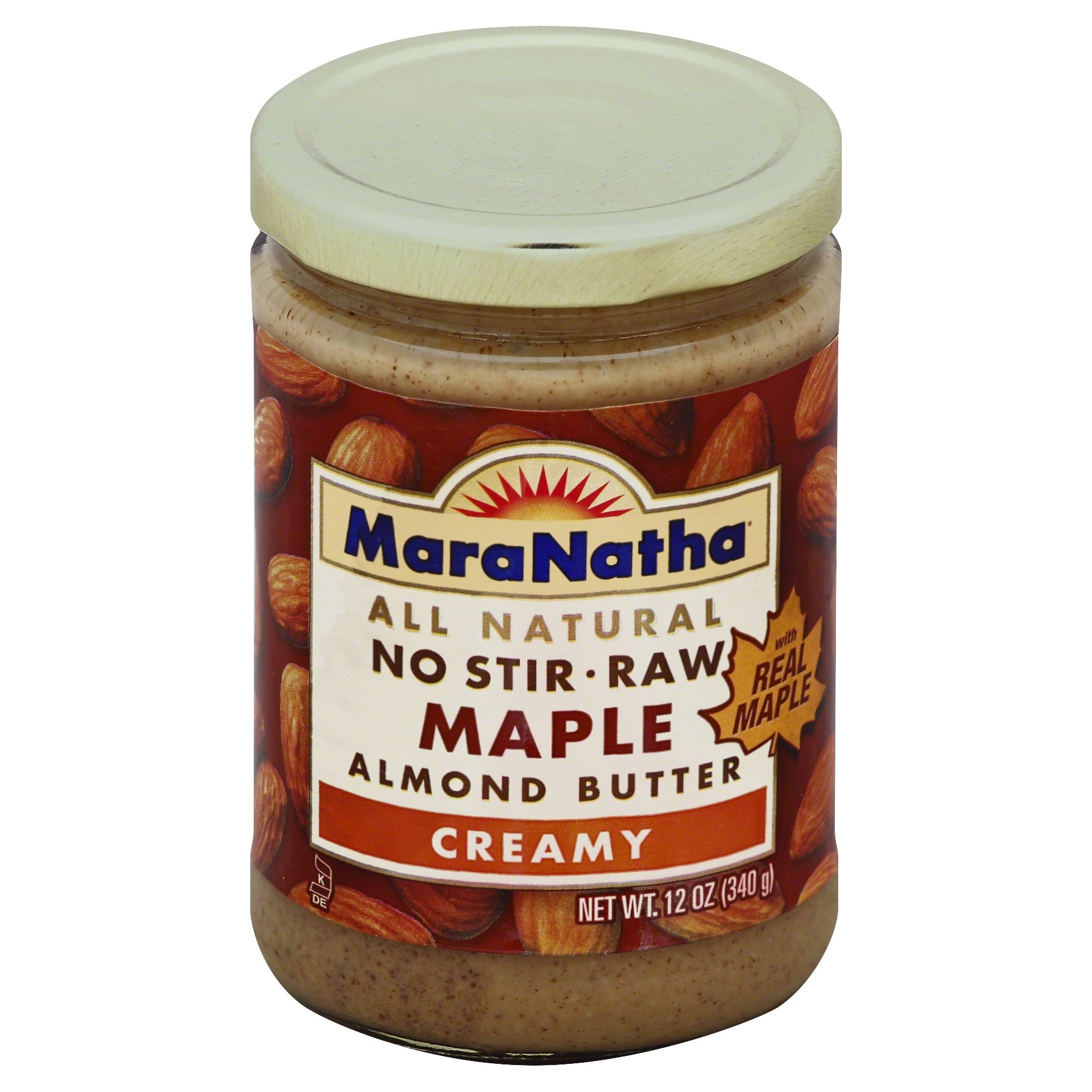 MaraNatha All Natural No Stir Creamy Almond Butter - 12oz