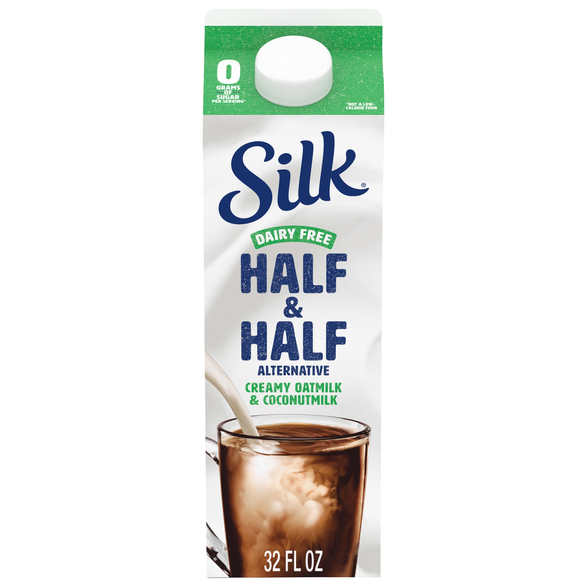 slide 1 of 1, Silk Dairy Free Half & Half Alternative, 32 fl oz