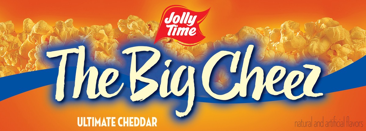 slide 3 of 10, Jolly Time Big Cheese Microwave Popcorn, 10.5 oz