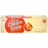 slide 1 of 1, Big K Orange Cream Soda, 12 ct; 12 fl oz