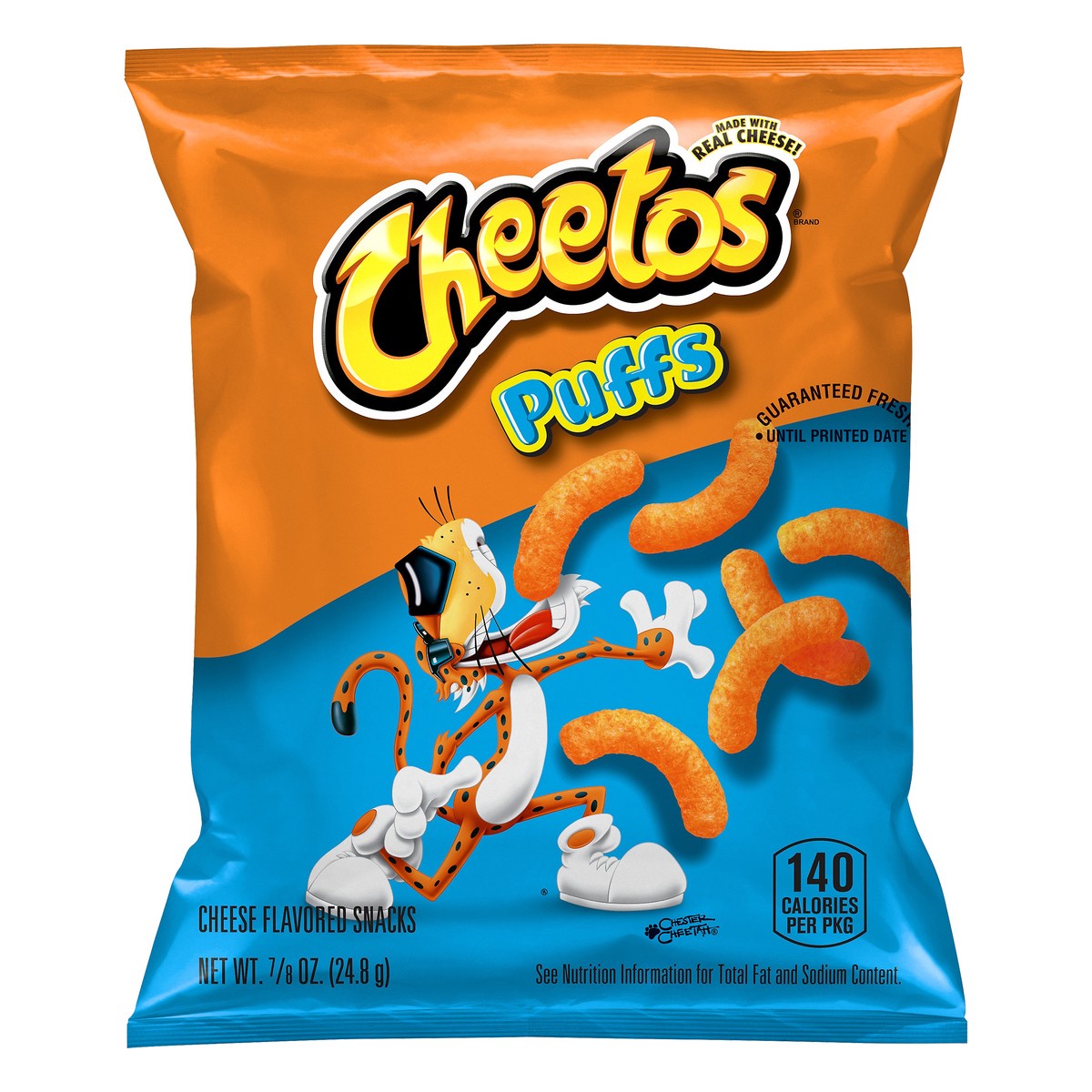 slide 5 of 6, Cheetos Puffs Cheese Flavored Snacks, 0.875 Oz, 0.875 oz