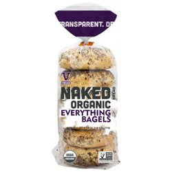 Naked Organic Everything Bagels - 18 oz