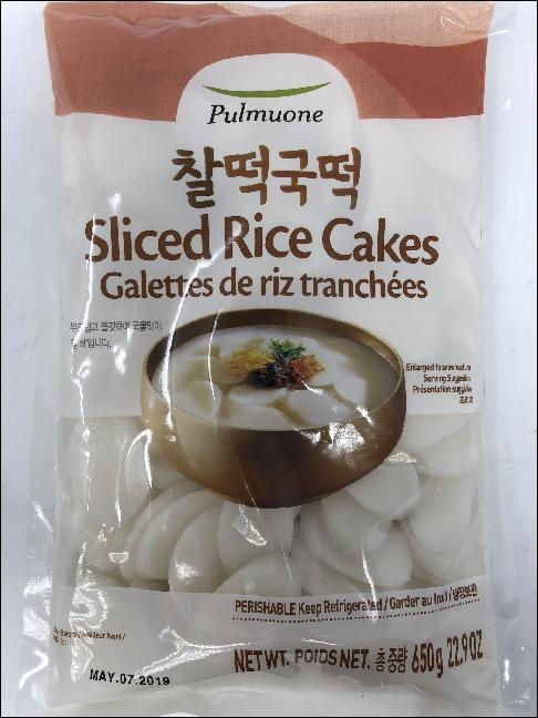 slide 1 of 1, Pulmuone Pulmn Slcd Rice Cake, 22.9 oz