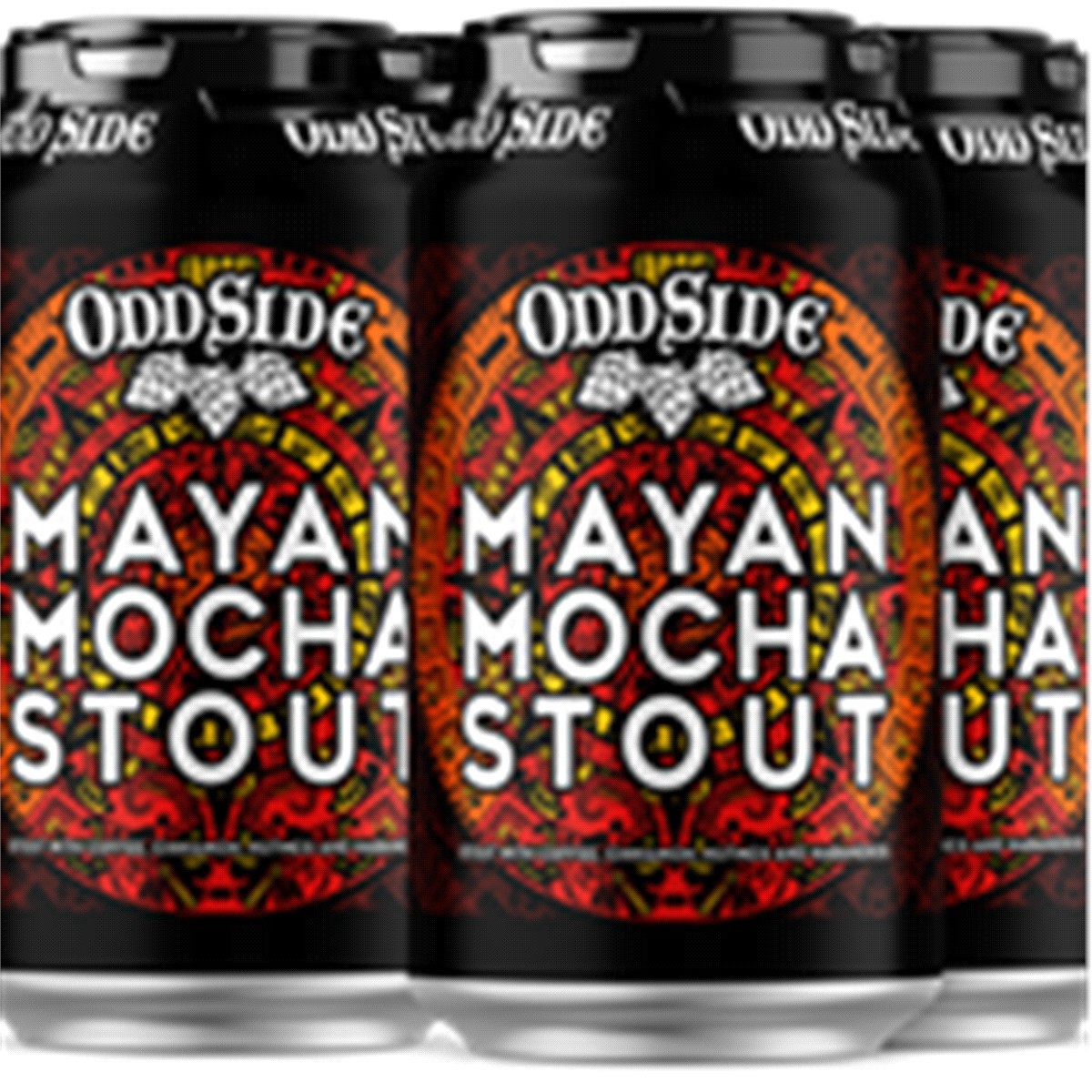 slide 1 of 1, ODD SIDE Oddside Mayan Mocha Stout, 4 ct; 12 oz