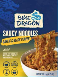 Blue Dragon Garlic & Black Pepper Saucy Noodles