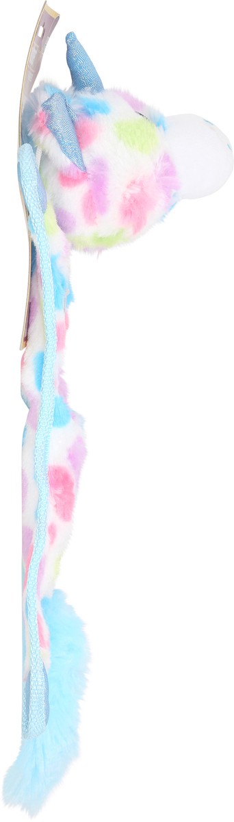 slide 5 of 9, Multipet Crinkle Unicorn Dog Toy, 1 ct