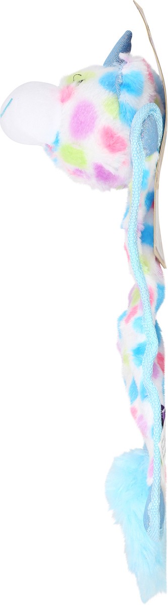 slide 9 of 9, Multipet Crinkle Unicorn Dog Toy, 1 ct