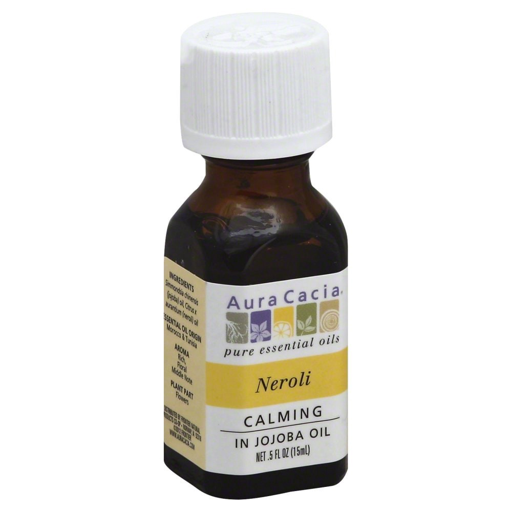 slide 1 of 2, Aura Cacia Neroli in Jojoba Oil, 0.5 fl oz