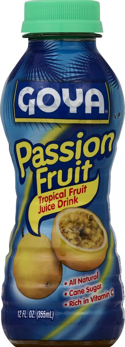 slide 2 of 4, Goya Passion Fruit Tropical Fruit Juice Beverage - 16 fl oz, 16 fl oz