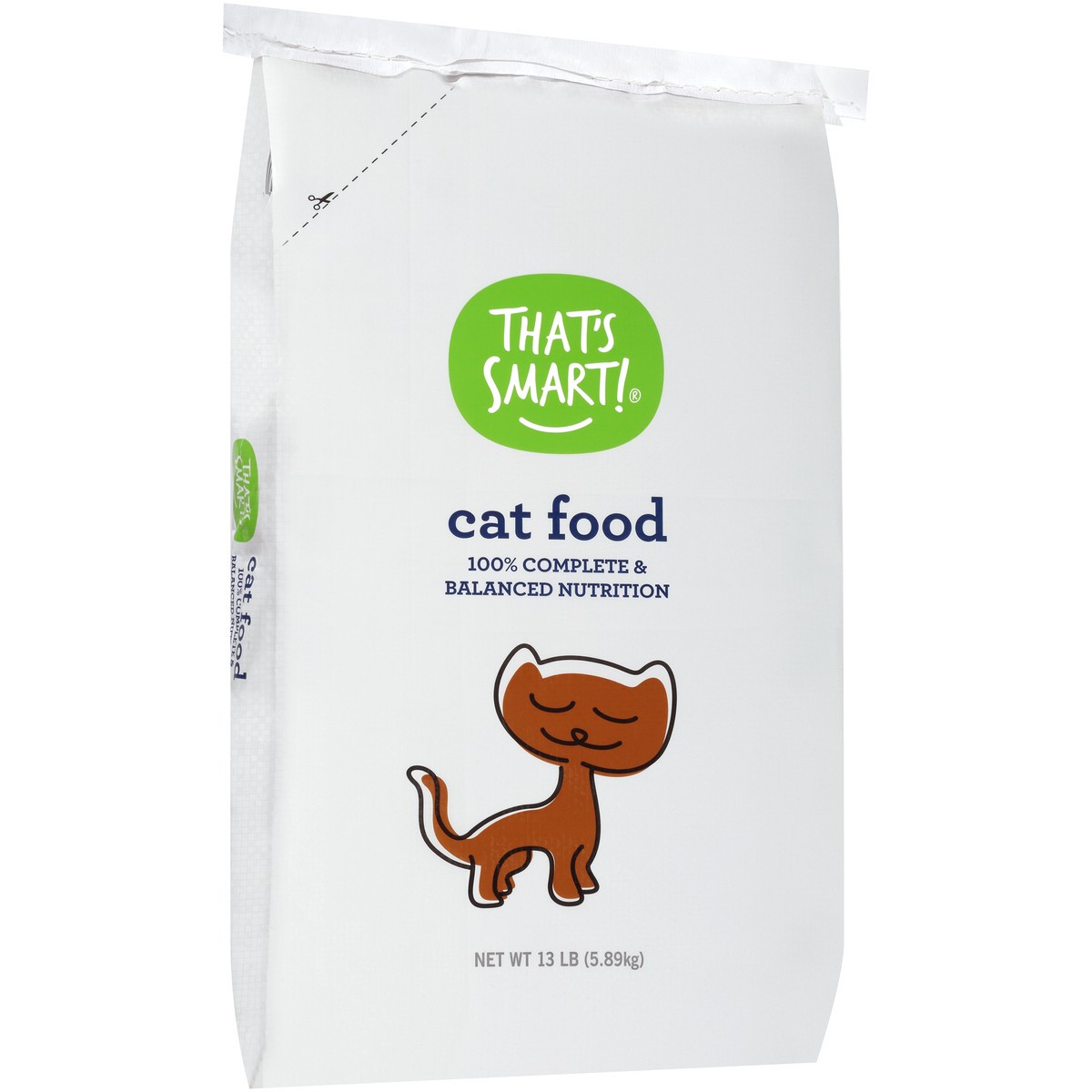 slide 10 of 13, That's Smart! 100% Complete & Balanced Nutrition Cat Food, 13 lb