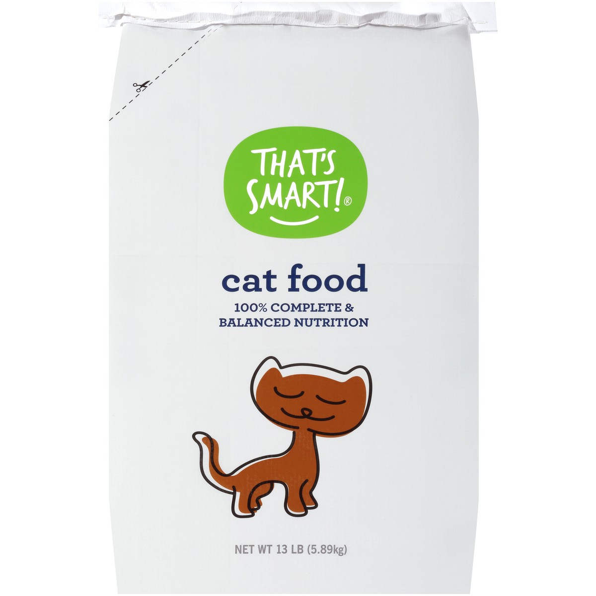 slide 1 of 13, That's Smart! 100% Complete & Balanced Nutrition Cat Food, 13 lb