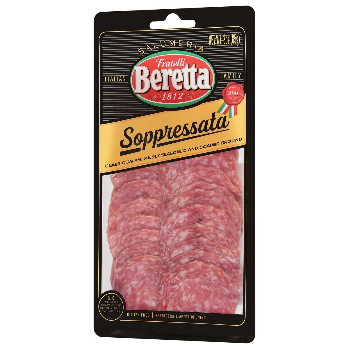 slide 10 of 14, Fratelli Beretta Soppressata 3 oz, 3 oz