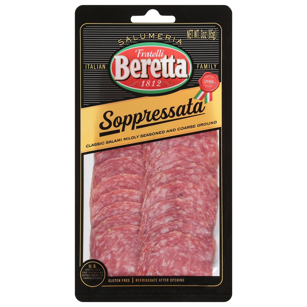 slide 8 of 14, Fratelli Beretta Soppressata 3 oz, 3 oz
